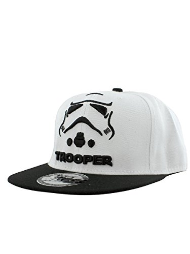 Preisvergleich Produktbild Star Wars Trooper White / Black Snapback Cap