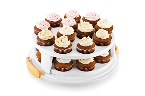 Tescoma 630847 Muffin-Servierbrett mit Haube Delicia, Durchmesser 34 cm - 3