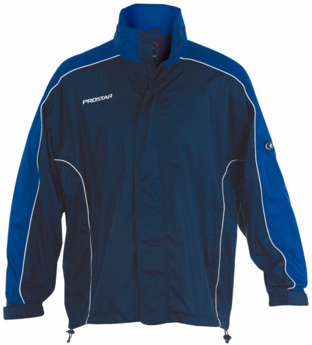 Preisvergleich Produktbild Prostar Hurricane Shower Jacke - Marineblau / Königsblau / weiß, Medium Youth