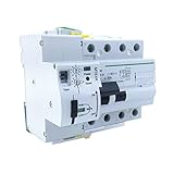 Certificados: CE & RoHS Interruptor Diferencial Rearmable Programable RS485 4P-63A-300mA-10kA efectoLED