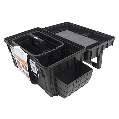 Kunststoff Werkzeugkoffer HD Box Trophy 2 Plus, 80×35,5cm Kasten Werzeugkiste Sortimentskasten Werkzeugkasten Anglerkoffer - 6