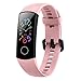Produktbild Foroner Honor Band 5 Smartband AMOLED Smartwatch Herz Armbanduhr Sauerstoff Blut Wut Ftness Tracker Schlaf Schwimmen Sport GPS Trakcer (Rosa)