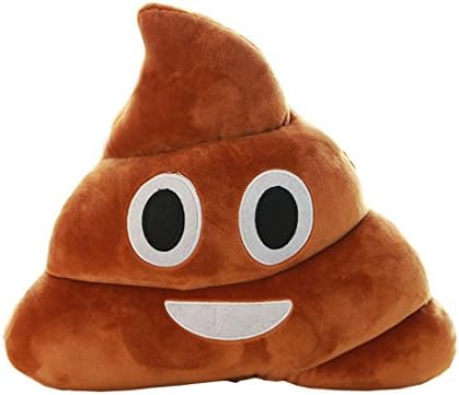 Moonuy Pillow ,Plush Cushions Home Decor Kids Gift Stuffed Poop Doll Keychain