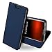 Produktbild OJBKase Moto One Hülle, Premium Slim PU Leder Handy Schutzhülle [Standfunktion] Hülle/Cover/Brieftasche/Ledertasche Bookstyle Tasche Lederhülle Handyhülle für Motorola Moto One (Blau)