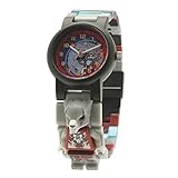 LEGO – 740550 – Zeigt Kinder – Quarz – Analog Zifferblatt schwarz Armband Kunststoff Mehrfarbig