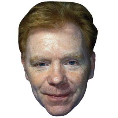 Preisvergleich Produktbild David Caruso Maske aus Pappe