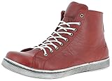 Andrea Conti Damen 0341500 Hohe Sneaker Rot (Chili 583) 39 EU