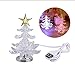 Produktbild Leuchtende weihnachtsbaum led licht usb nachtlicht rgb 7 farbe blinklicht tischlampe dekorative nachttischlampe weihnachtsgeschenke