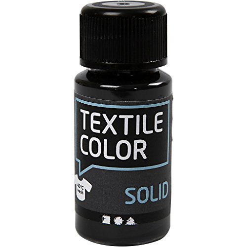 Textile Solid, schwarz, deckend, 50ml