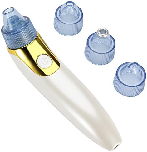 Blackhead Remover Blackhead Extraction Tool Comedo Suction Microdermabrasion Diamond Machine by Repou , Electronic Facial Pore Cleaner Acne Remover ( Unisex), Charged by USB