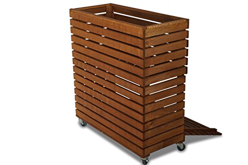 MultiBox S GartenBox BücherBox KräuterBox Hochbeet Rollwagen B42 x T32 x H80 cm - 6