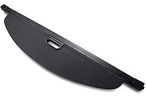 FYCXUM Auto Laderaumabdeckung Kofferraum für Land Rover Discovery Sport 2015-2019, Ablagen Einziehbare Cargo Cover Rollo Abdeckung Schutz Shielding Security Trunk Parcel Curtain Aufbewahrung Innere ZubehöR