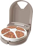 PetSafe Futterautomat, automatischer Futternapf mit Timer, Fressnapf, für Hunde und Katzen, 5 Mahlzeiten je 200g, batteriebetrieben, digital, rutschfest
