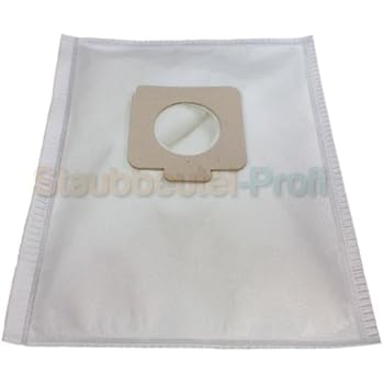 vhbw 10x sacchetto compatibile con Moulinex Compact 1100, 1150, 1200, 1250, 1300, 1350, 1400, 1500 aspirapolvere - 32cm x 31,5cm Bianco