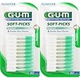 GUM Soft Picks Regular 80 Pieces Set of 2