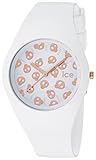 Ice-Watch Damen - Armbanduhr Ice Skull Analog Quarz Silikon ICE.SK.WRG.U.S.15