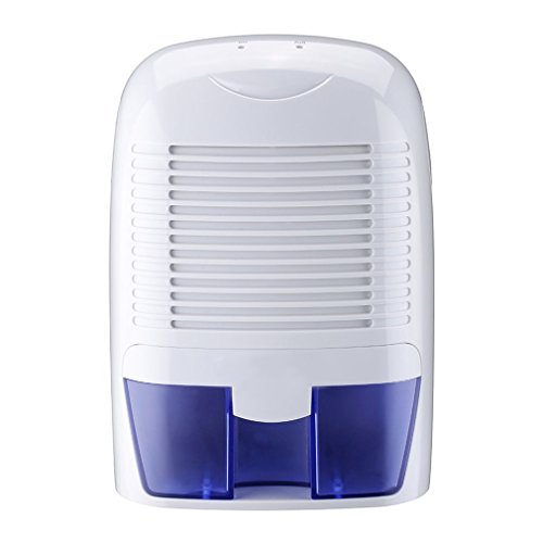 LESHP 1500ml Dehumidifier Household Compact Removable Dehumidifier Portable Dryer for Home Kitchen Room Office Closets Caravan Cupboard Garage Basement Attic Stored Boat RV Antique Car (1.5L Dehumidifier)