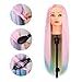 Hair Training Head Cosmetology Hairdressing, CoastaCloud Practice Training Hair Mannequin Manikin Dolls Head with Table Clamp