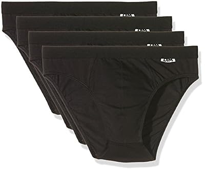 Dim Eco - Slip - Lot de 4 - Homme - Noir - X-Large (Taille fabricant: 5)