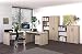Produktbild Möbel Pracht Phönix Bürozimmer, Büro-Set, Arbeitszimmer, Büromöbel, Sonoma-Eiche, Komplettset 8-Teilig