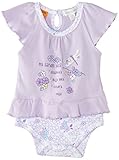 Pumpkin Patch Baby Girls 0-24M W/S Shortsleeve Mock Bodysuit