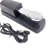 Diseñado para trabajar y sentirse como el pedal de sostenido del piano acústico, enriquece el tono de pianos.