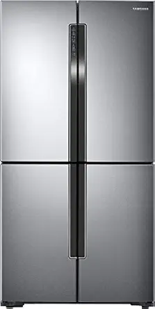 Samsung 693 L Frost Free Side-by-Side Refrigerator(RF60J9090SL/TL, Silver, Convertible, Inverter Compressor)