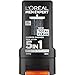 x6 L'Oreal Paris Men Expert 5 in 1 Total Clean Shower Gel 300ml