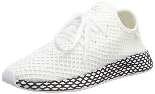 adidas Men's Deerupt Runner Derbys, Multicolour (White Ftwwht/Cblack), 9 UK