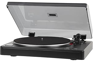 Krüger&Matz KM0516 gramofon model TT-501 czarny/srebrny