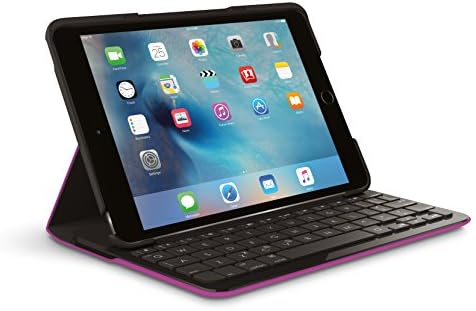Logitech FOCUS Protective Case with Integrated Keyboard for iPad Mini 4, Violet