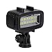 Produktbild Unterwasserlampen Kameras Unterwasser 40M Foxpic Wasserdicht LED Tauchens Videoleuchte Licht 60 LEDs 700LM 1900mAh