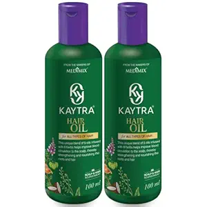 KAYTRA Hair Oil | Buy 1 Get 1 Free | 100ml Each | For All Types of Hair | Scalp & Hair Nourishment |