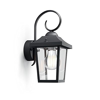 Philips Lighting Applique exterieure Buzzard alu noir E27 60W