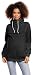 Zeta Ville - Women's breastfeeding top sweatshirt cowl neck nursing panel - 354c (Graphite Melange, UK 10, M)