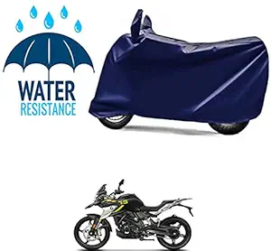 RONISH Water Proof Navy Blue Two Wheeler Cover for BMW G 310 GS