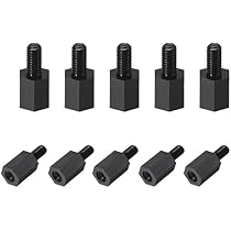 Harfington Uxcell 100pcs Rubber End Caps Protective Caps 6mm 7mm 8mm 9mm 10mm Black - View #9