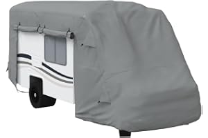 vidaXL Husbilsöverdrag grå 610x235x275 cm non-woven tyg