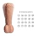 Produktbild CHENGGONGYE Weiche Silikon-Freisprecheinrichtung Riesige Massage Realistische Dilldo20-Vibrationsmodi 7,87 Zoll