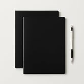 مقدمة مختلفة دفتر ملاحظات بتصميم خاص مقاس A4 مع غطاء كرافت أسود - قابل للفتح بزاوية 180 درجة، مخيط من الخلف، مصنوع يدويًا بنسبة 100%، مكتب، مدرسة،