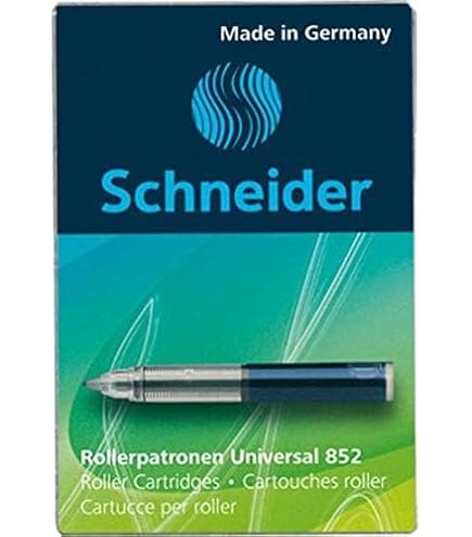 Penna Roller Schneider Breeze - In Plastica Riciclata, Inchiostro Blu Reale Cancellabile, Ecologica Con Marchio Blu Angel
