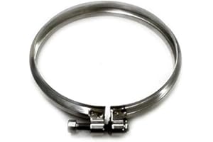 MBM Collier de tuyau de fumée DN 150 pour tuyau en acier inoxydable 316