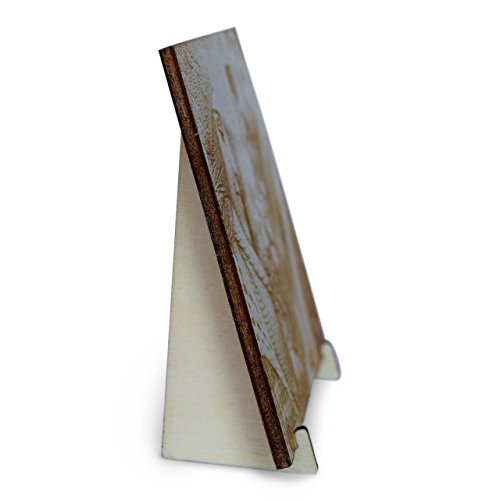 Bild aus Holz mit Foto-Gravur | persönliches Foto-Geschenk für die Freundin / den Freund | Geburtstagsgeschenk - 4