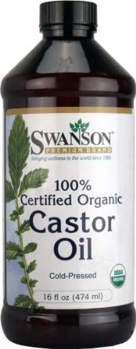 Swanson Castor Oil (474ml)