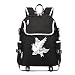 Produktbild Lil PEEP Rucksäcke Game Laptop Daypack, Notebook Schulrucksack mit USB-Ladeanschluss und Anti-Diebstahl Versteckte Tasche