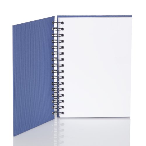 Preisvergleich Produktbild Rossler Soho Notizbuch mit Spiralbindung, A5 blau