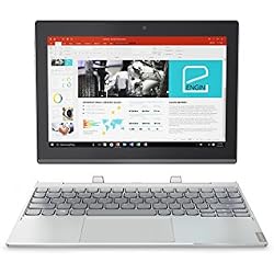 Lenovo Miix 320-10ICR - Tablet de 10.1" FullHD (Procesador Intel Atom x5-Z8350, RAM de 4GB, memoria interna de 128GB de eMMC, Windows 10, WiFi + Bluetooth 4.0) Plateado