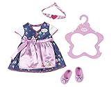 Größe: 43 cm Zapf Creation 824504 Baby Born Dirndl, bunt
