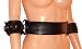 Produktbild Ledapol SM Bondage Leder Fessel-SET Bauchgurt-Armfesseln schwarz