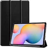 Elfia Samsung Galaxy Tab S10 FE SM-X520 X526 ile Uyumlu Kılıf Arkası Şeffaf 2 Farklı Stand Olabilen Sert Silikon İnce Tablet 